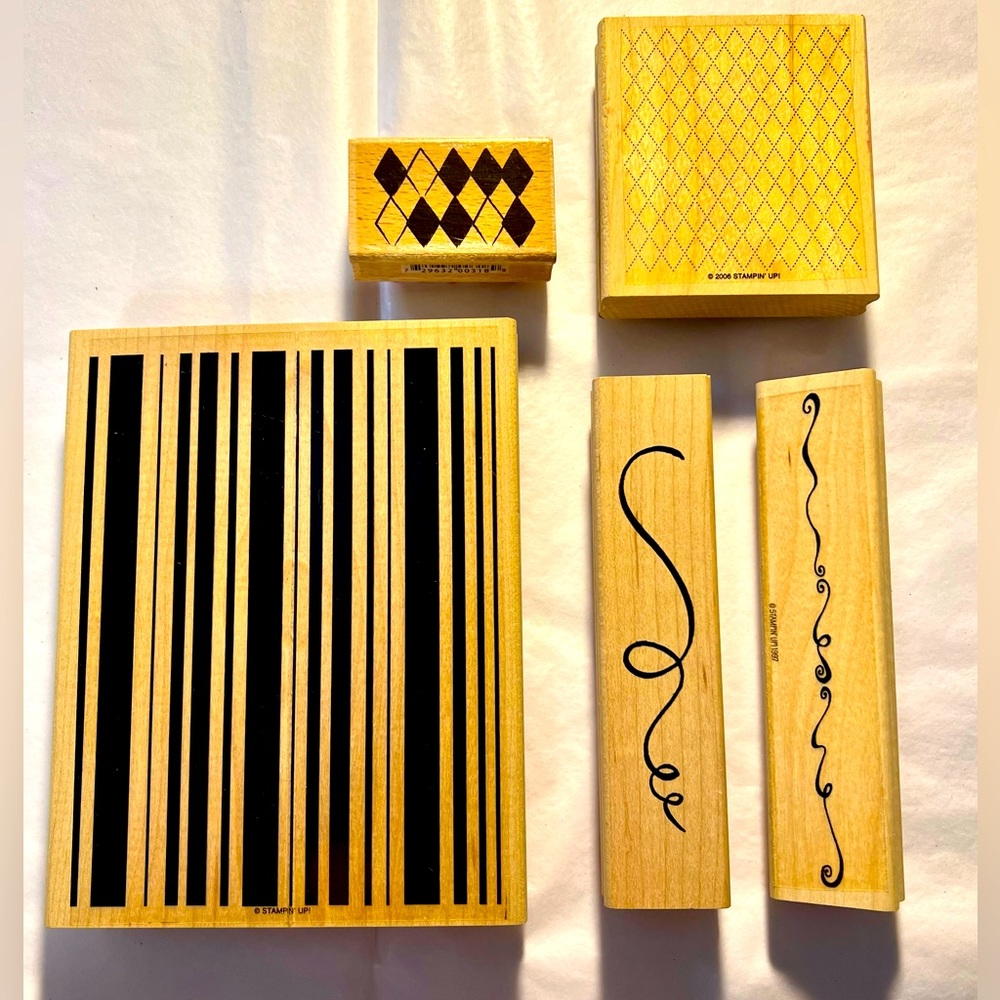 Rubber Background Stamps